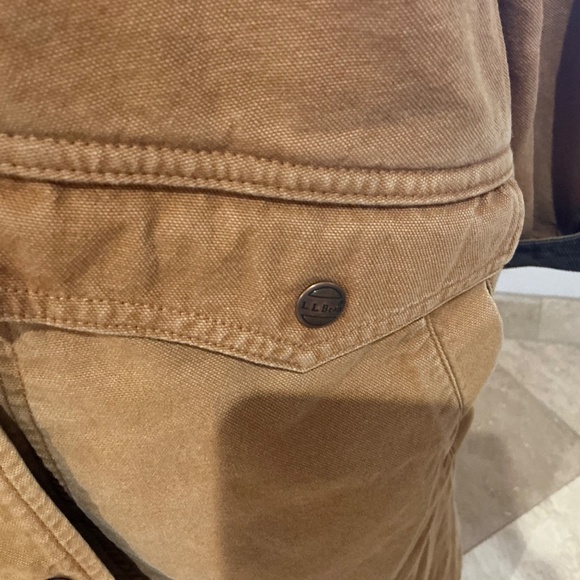 Very Vintage Long L.L. Bean Barn Jacket W/Removable Lining Size S - Picture 7 of 12